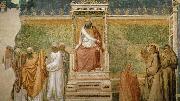 GIOTTO di Bondone St Francis before the Sultan Sweden oil painting artist